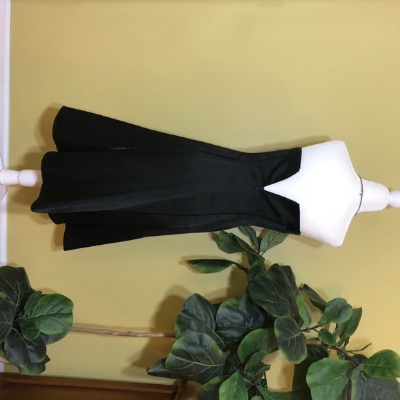 Ann Taylor Gorgeous Black Cocktail Dress Sz 2 - Picture 4 of 8
